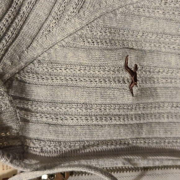 Hollister gray colour cardigan/jacket, Size L (runs small) - Picture 4 of 6